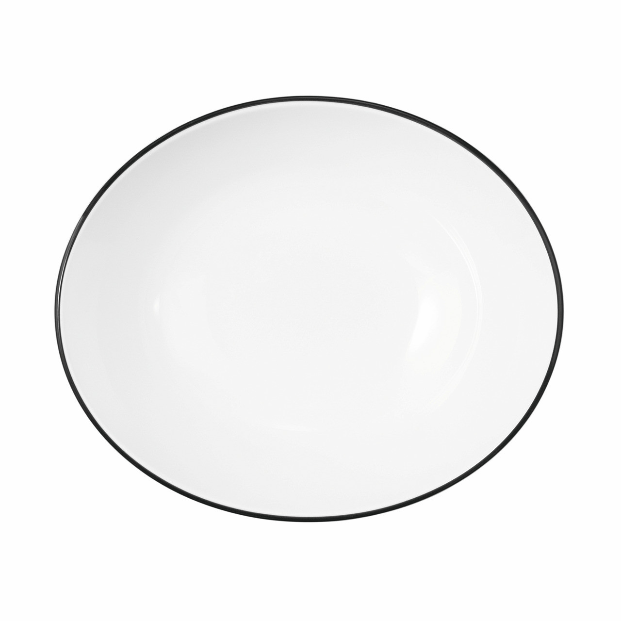 Modern Life, Bowl oval 189 x 158 mm / 0,70 l Black Line
